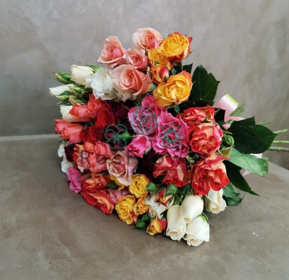 Букет цветов из: Розы в Ликино-Дулево