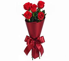 Букет 5 Красных роз Эдлесс Лав в Ликино-Дулево