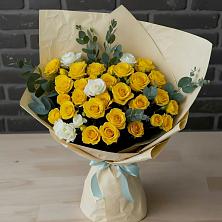 Букет цветов из:  Розы в Ликино-Дулево