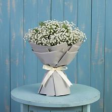 Букет цветов из:  Гипсофила в Ликино-Дулево