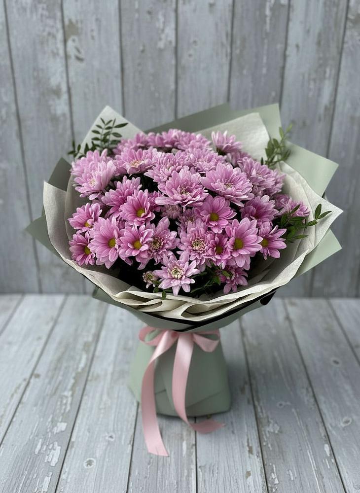 Букет цветов из: Хризантемы в Ликино-Дулево