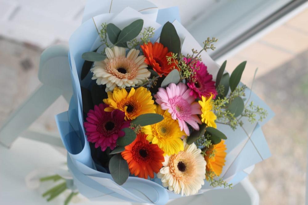 Букет цветов из: Герберы в Ликино-Дулево