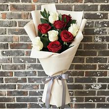 Букет цветов из:  Розы в Ликино-Дулево