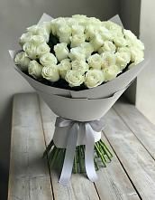 Букет 35 Белых роз в Ликино-Дулево