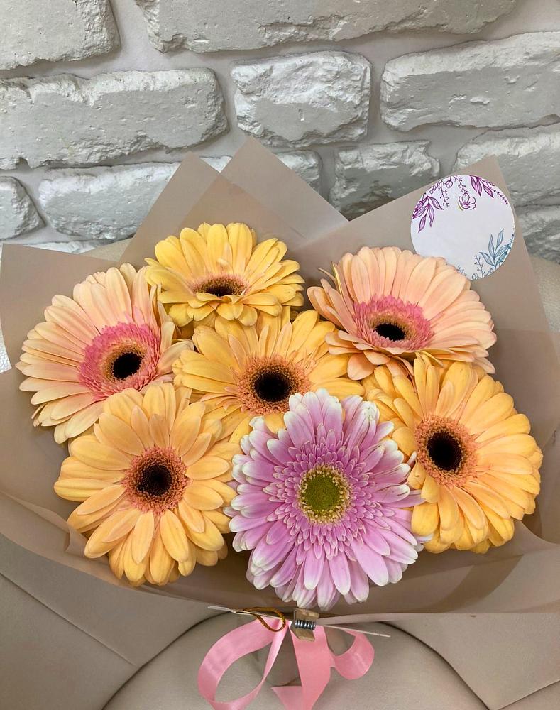 Букет цветов из: Герберы в Ликино-Дулево