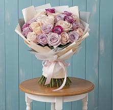 Букет цветов из:  Розы в Ликино-Дулево