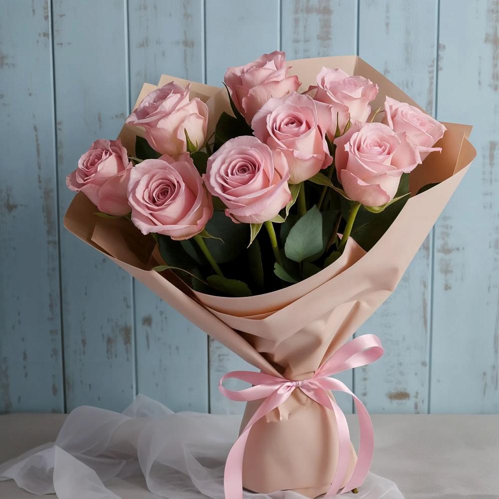 Букет цветов из: Розы в Ликино-Дулево