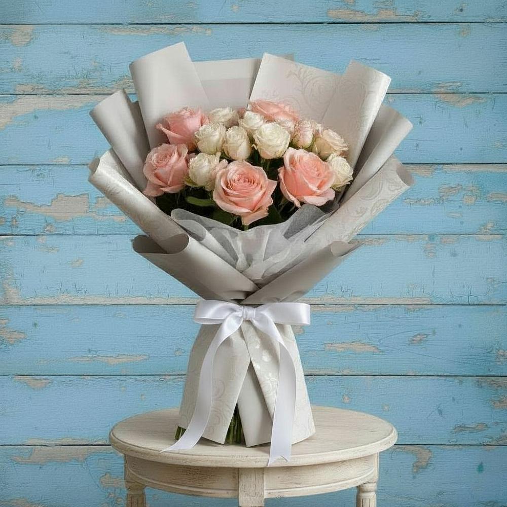 Букет цветов из: Розы в Ликино-Дулево