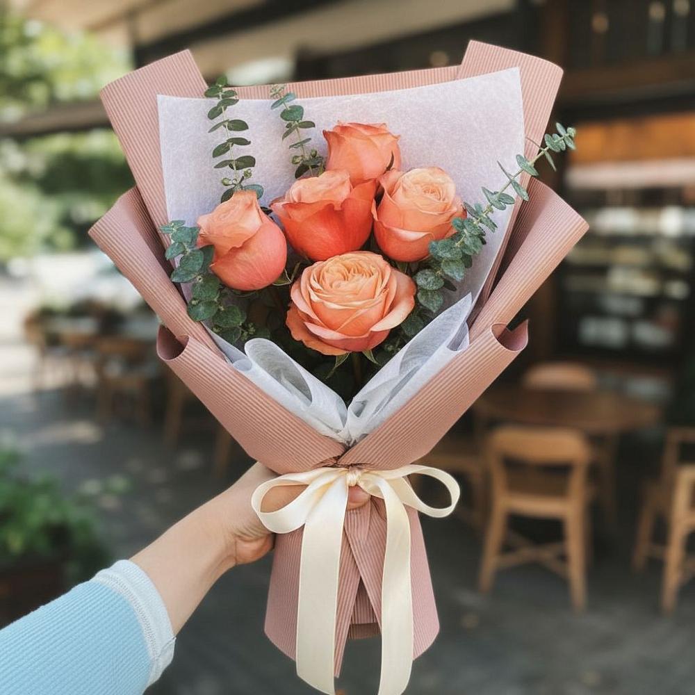 Букет цветов из: Розы в Ликино-Дулево