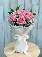 Букет цветов из:  Розы в Ликино-Дулево
