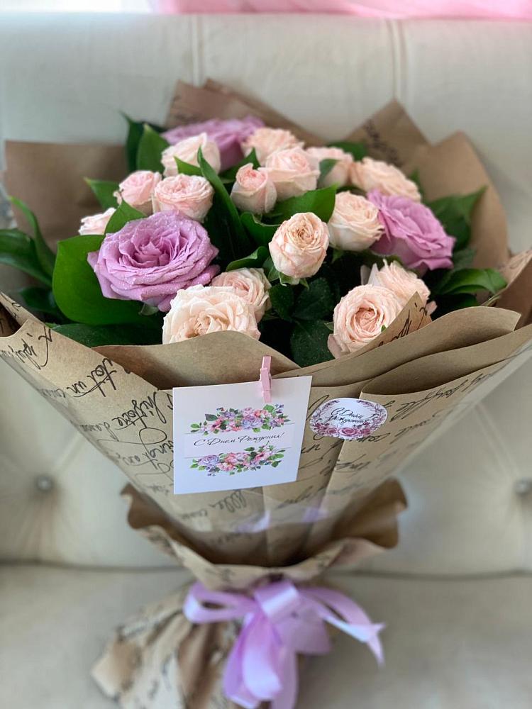 Букет цветов из: Розы в Ликино-Дулево