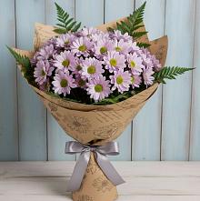 Букет цветов из:  Хризантемы в Ликино-Дулево