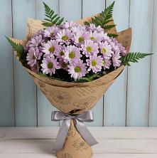 Букет цветов из:  Хризантемы в Ликино-Дулево