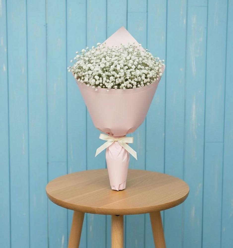 Букет цветов из: Гипсофила в Ликино-Дулево