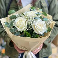 Букет Нежные грёзы в Ликино-Дулево Букет цветов из: Розы в Ликино-Дулево