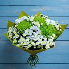 Букет цветов из:  Хризантемы #REPLACE_PRED# Ликино-Дулево