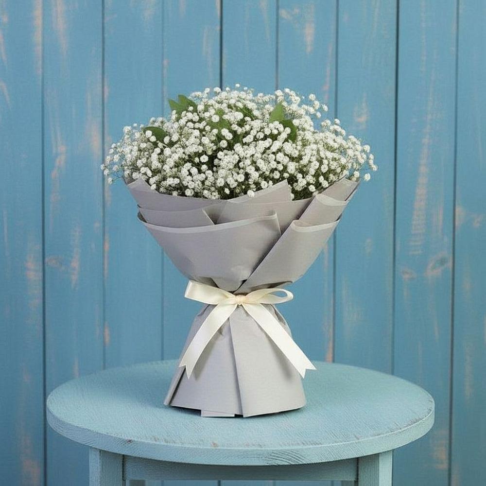 Букет цветов из: Гипсофила в Ликино-Дулево