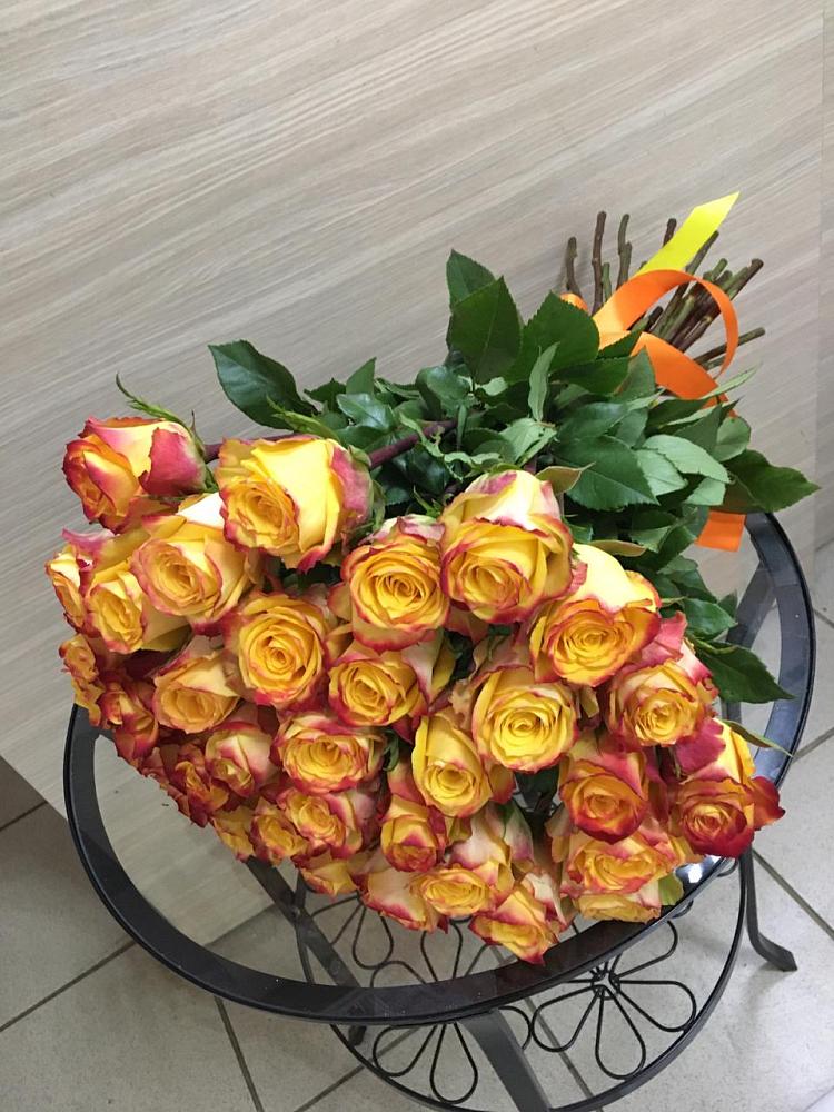 Букет Желтые розы в Ликино-Дулево