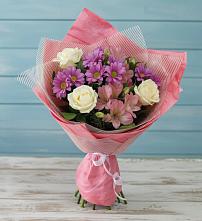 Букет цветов из:  Герберы в Ликино-Дулево