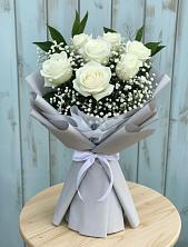 Букет цветов из:  Розы в Ликино-Дулево