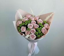 Букет цветов из:  Розы и Хризантемы в Ликино-Дулево