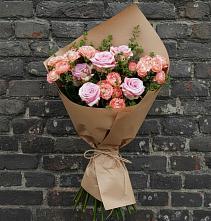 Букет цветов из:  Розы #REPLACE_PRED# Ликино-Дулево