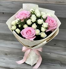 Букет цветов из:  Розы в Ликино-Дулево