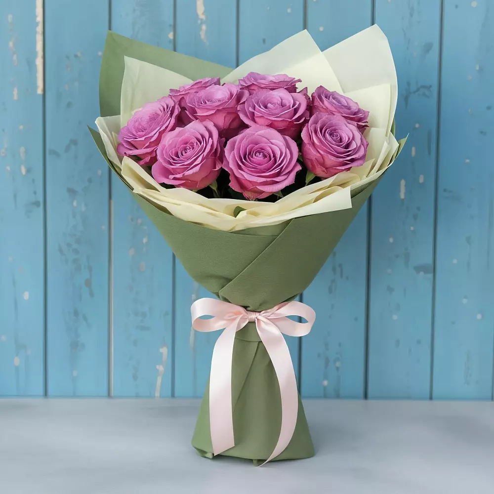 Букет Розы Фёрст Леди в Ликино-Дулево