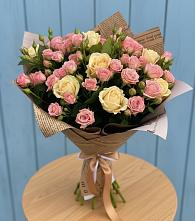 Букет цветов из:  Розы #REPLACE_PRED# Ликино-Дулево
