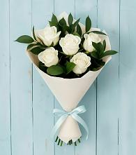 Букет цветов из:  Розы в Ликино-Дулево