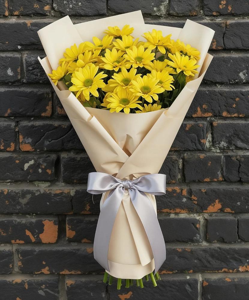 Букет цветов из: Хризантемы в Ликино-Дулево