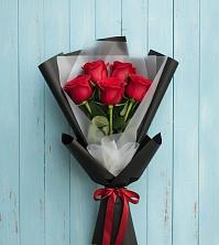 Букет цветов из:  Розы в Ликино-Дулево
