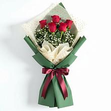 Букет цветов из:  Розы в Ликино-Дулево