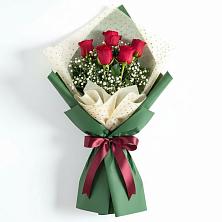 Букет цветов из:  Розы в Ликино-Дулево