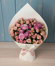Букет цветов из:  Розы #REPLACE_PRED# Ликино-Дулево