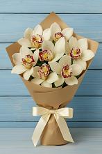 Букет цветов из:  Орхидеи и Розы #REPLACE_PRED# Ликино-Дулево