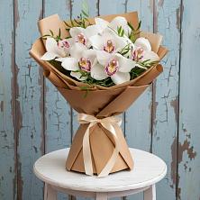 Букет цветов из:  Орхидеи и Розы в Ликино-Дулево